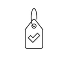 Good icon vector. Business success sign. Best quality symbol of correct, verified, certificate, approval, accepted, confirm, check mark. vector
