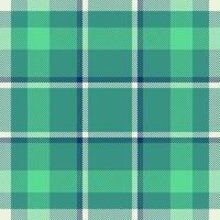 Plaid check pattern. Seamless fabric texture. Tartan textile print. vector