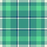 Plaid check pattern. Seamless fabric texture. Tartan textile print. vector