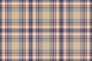 Seamless pattern of scottish tartan plaid. Repeatable background with check fabric texture. Vector backdrop striped textile print.