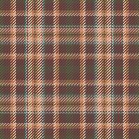 Seamless pattern of scottish tartan plaid. Repeatable background with check fabric texture. Vector backdrop striped textile print.