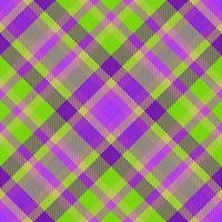 Texture check seamless. Tartan pattern fabric. Textile background vector plaid.