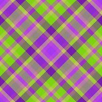 Texture check seamless. Tartan pattern fabric. Textile background vector plaid.