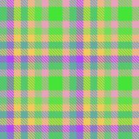 Pattern check tartan. Fabric plaid vector. Texture textile background seamless. vector