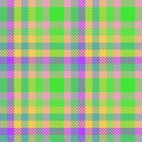 Pattern check tartan. Fabric plaid vector. Texture textile background seamless. vector