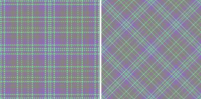 Check seamless texture. Vector tartan fabric. Plaid background textile pattern.