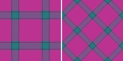 Textile seamless tartan. Texture plaid background. Pattern vector check fabric.