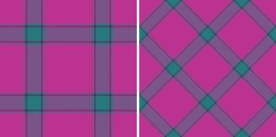 Textile seamless tartan. Texture plaid background. Pattern vector check fabric.