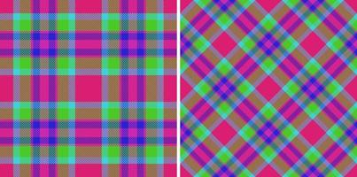 Texture plaid fabric. Background vector check. Pattern textile seamless tartan.