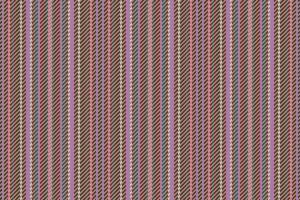 Background texture seamless. Pattern textile vector. Lines fabric vertical stripe. vector