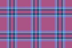 Plaid pattern check. Tartan vector background. Textile fabric seamless texture.