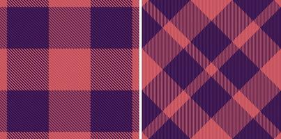 Pattern background check. Texture fabric plaid. Tartan vector seamless textile.