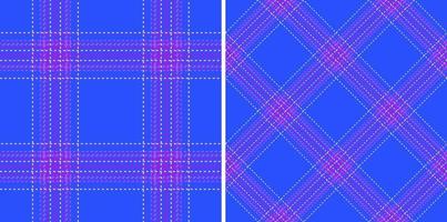 Textile seamless plaid. Pattern vector texture. Fabric background check tartan.