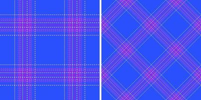 Textile seamless plaid. Pattern vector texture. Fabric background check tartan.