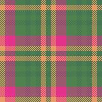 Background textile check. Seamless tartan fabric. Vector pattern texture plaid.