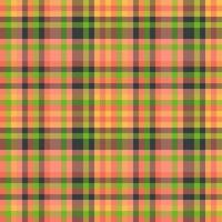 Textile texture vector. Check tartan fabric. Background plaid pattern seamless. vector