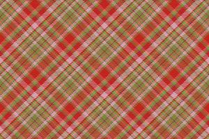 Check plaid seamless fabric texture. Diagonal print. vector