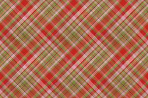 Check plaid seamless fabric texture. Diagonal print. vector