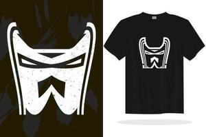 Modern t shirt design with random vector graphics