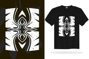 Modern t shirt design with random vector graphics