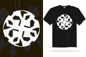 Modern t shirt design with random vector graphics