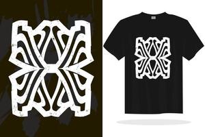 Modern t shirt design with random vector graphics