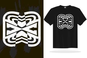 Modern t shirt design with random vector graphics