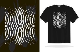 Modern t shirt design with random vector graphics