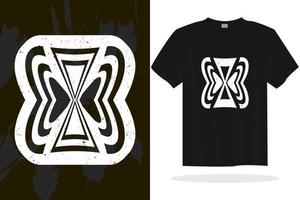 Modern t shirt design with random vector graphics