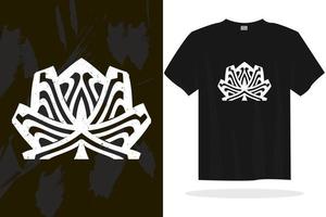 Modern t shirt design with random vector graphics