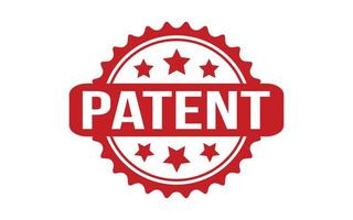 Patent Rubber Stamp Seal Vector