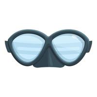 Swim equipment icon cartoon vector. Scuba mask vector