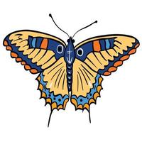 hermosa jardín mariposa ,bien para gráfico diseño recursos. vector