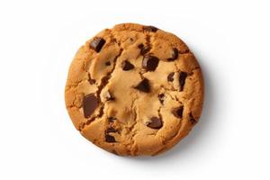 Chocolate chip cookie. Generate Ai photo