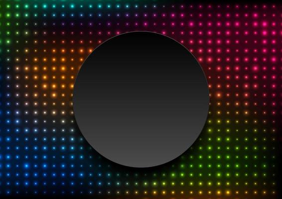 Neon led lights abstract glowing background