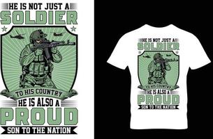 Veteran T-Shirt design vector