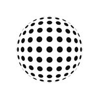 Globe, world, earth icon isolated on white background vector