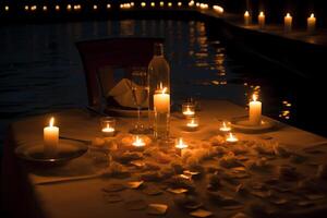 Candlelit Dinner For Two photo