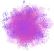 Modern watercolor splash background vector