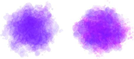 Isolated watercolor splatter stain vector