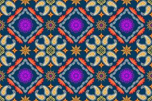 Geometric ethnic oriental traditional art pattern.Figure tribal embroidery style.Design for ethnic background,wallpaper,clothing,wrapping,fabric,element,sarong,vector illustration vector