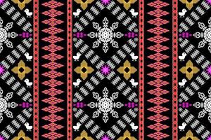 Geometric ethnic oriental traditional art pattern.Figure tribal embroidery style.Design for ethnic background,wallpaper,clothing,wrapping,fabric,element,sarong,vector illustration vector