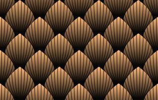 The geometric pattern with wavy lines. Seamless vector background. Repeating tile texture of this line on oval shape with gradient effect.