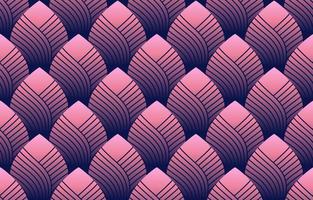 The geometric pattern with wavy lines. Seamless vector background. Repeating tile texture of this line on oval shape with gradient effect.