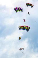 creative kites of various colors flying photo