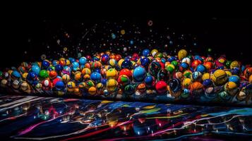 Photon Wave Marble, dynamic motion, luminescent colors, fluid design, contemporary aesthetic photo