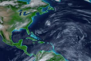 mundo mapa con clima pronóstico solicitud. generativo ai foto