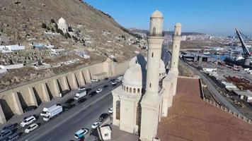 grandiose mosquée par le mer - Azerbaïdjan, baku video