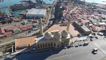 grandioso mezquita por el mar - azerbaiyán, bakú video