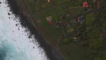 Achadas da Cruz in Madeira, Portugal by Drone 2 video